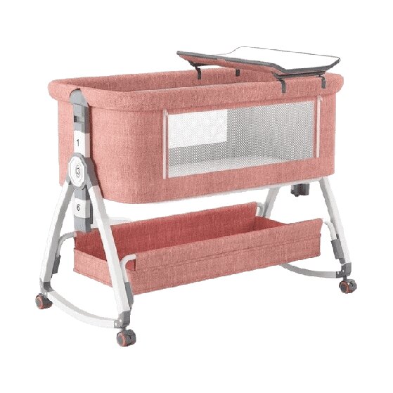 Coolbaby 4 In 1 Multi-Functional Electric Baby Bassinet And Auto-Swing Crib (780D02 Pro)