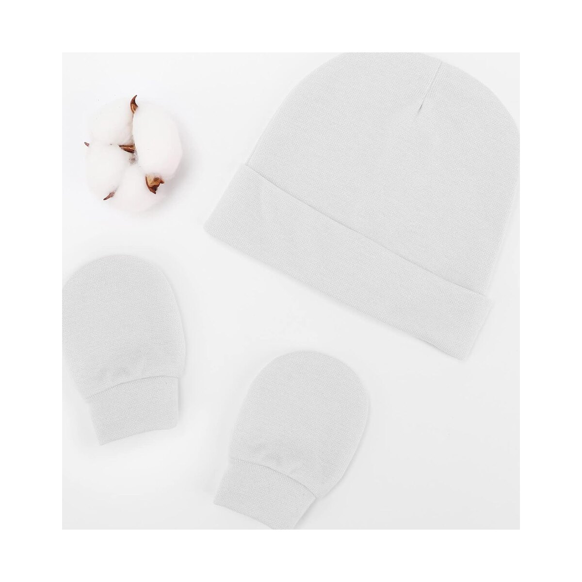 Little One Baby 6Pc Hat & Mitten