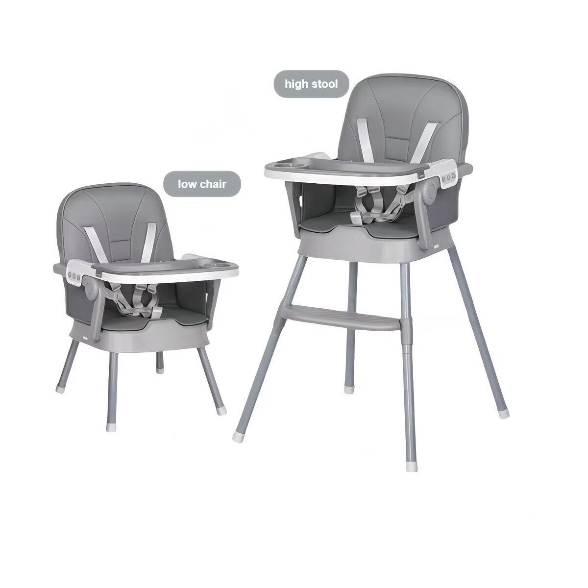 Coolbaby Feeding Chair Kdd-H003 Grey