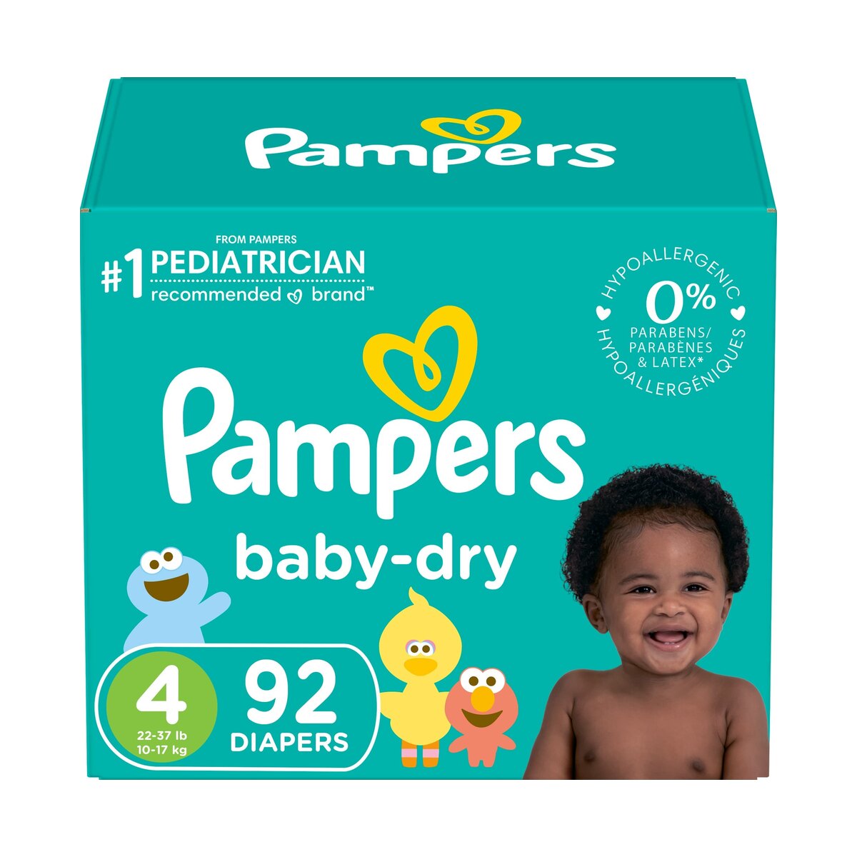 Pampers Baby Dry Size 2 (3-6Kg) 32Pcs