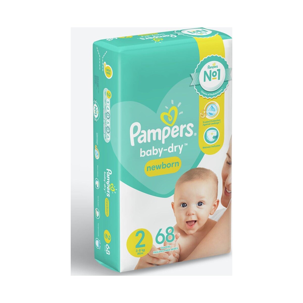 Pampers Baby Dry Size 2 (3-6Kg) 32Pcs